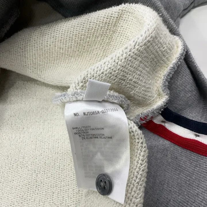 Thom Browne Thom Browne Gray Long Sleeve Sweatshirt for Men 0079 Size US S / EU 44-46 / 1 - 5 Thumbnail