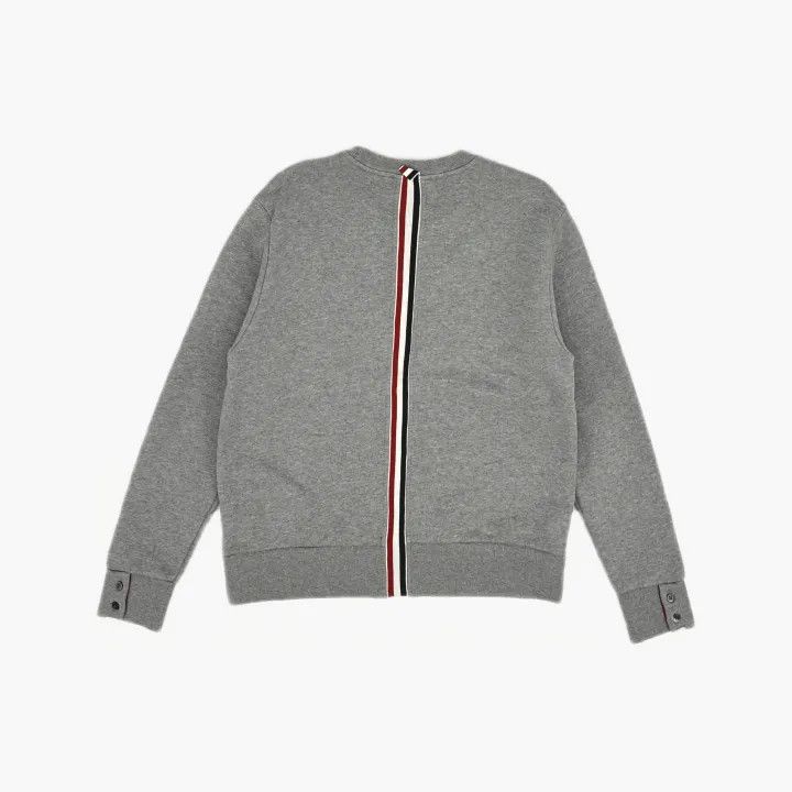 Thom Browne Thom Browne Gray Long Sleeve Sweatshirt for Men 0079 Size US S / EU 44-46 / 1 - 3 Thumbnail