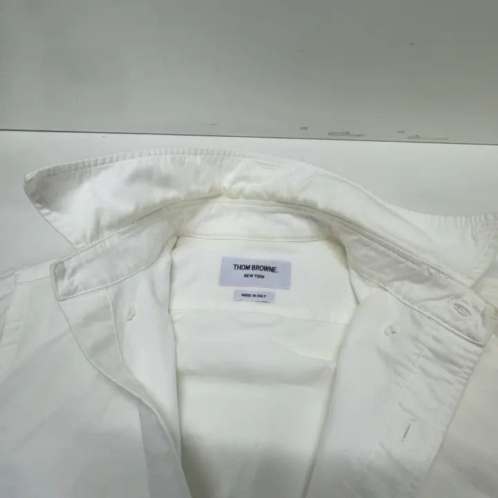 Thom Browne Thom Browne Classic Long Sleeve Shirt for Men 0079 Size US M / EU 48-50 / 2 - 7 Thumbnail