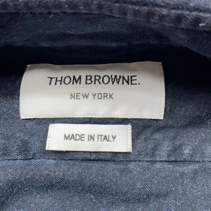 Thom Browne Thom Browne Classic Long Sleeve Shirt for Men 0079 Size US M / EU 48-50 / 2 - 4 Thumbnail