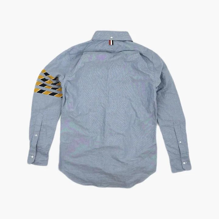 Thom Browne Thom Browne Light Blue Long Sleeve Button-Up Shirt 0079 Size US S / EU 44-46 / 1 - 3 Thumbnail