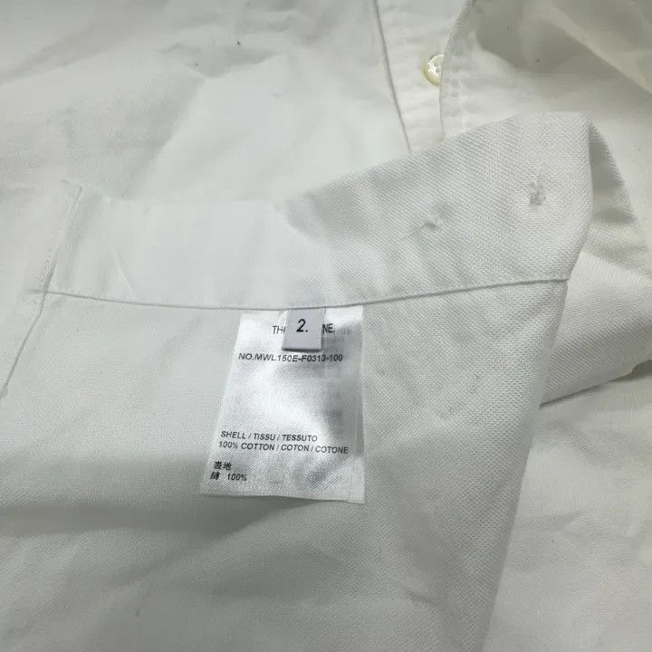 Thom Browne Thom Browne Classic Long Sleeve Oxford Shirt 0079 Size US S / EU 44-46 / 1 - 5 Thumbnail