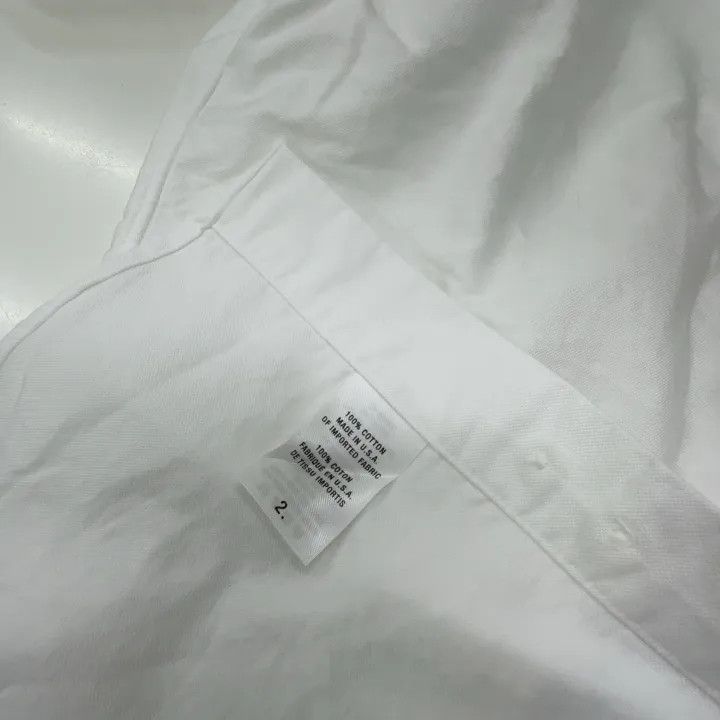 Thom Browne Thom Browne Classic Striped Long Sleeve Shirt 0079 Size US S / EU 44-46 / 1 - 4 Thumbnail