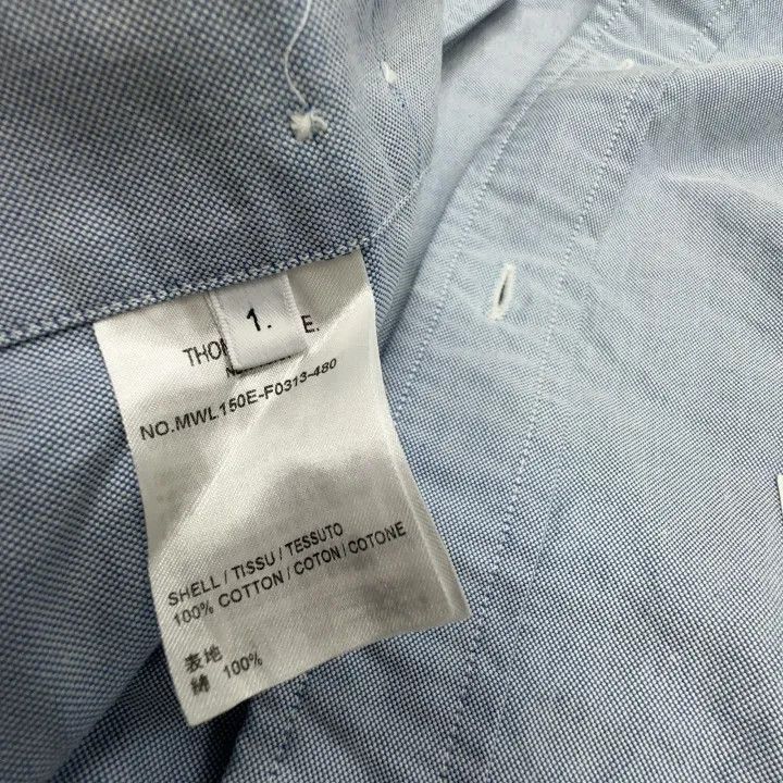 Thom Browne Thom Browne Striped Button-Down Long Sleeve Shirt 0079 Size US S / EU 44-46 / 1 - 3 Thumbnail