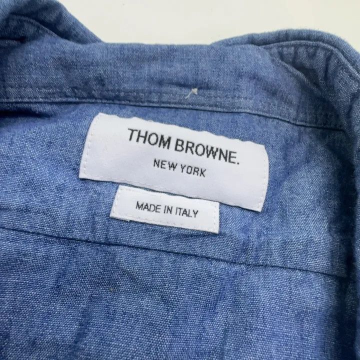 Thom Browne Classic Striped Long Sleeve Shirt 0079