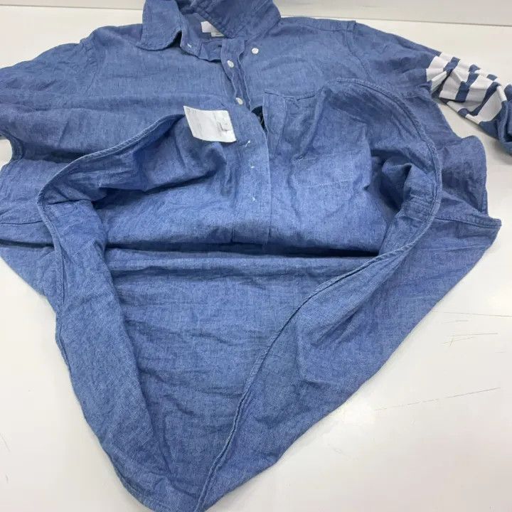 Thom Browne Classic Striped Long Sleeve Shirt 0079