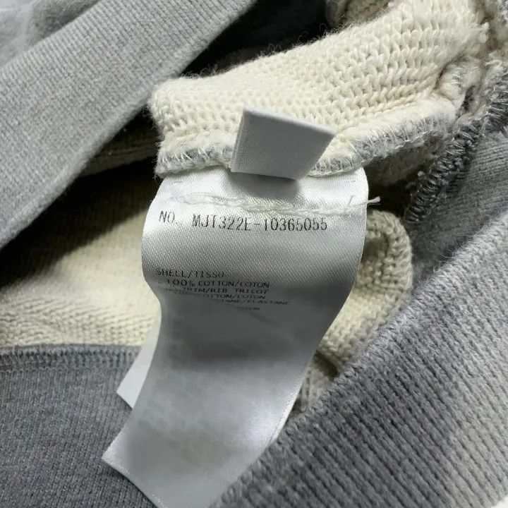 Thom Browne Thom Browne Gray Floral Embroidered Sweatshirt 0079 Size US S / EU 44-46 / 1 - 5 Thumbnail