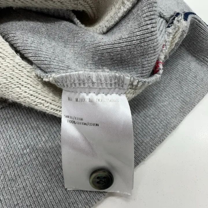 Thom Browne Thom Browne Classic Grey Striped Sweatshirt for Men 0079 Size US S / EU 44-46 / 1 - 5 Thumbnail