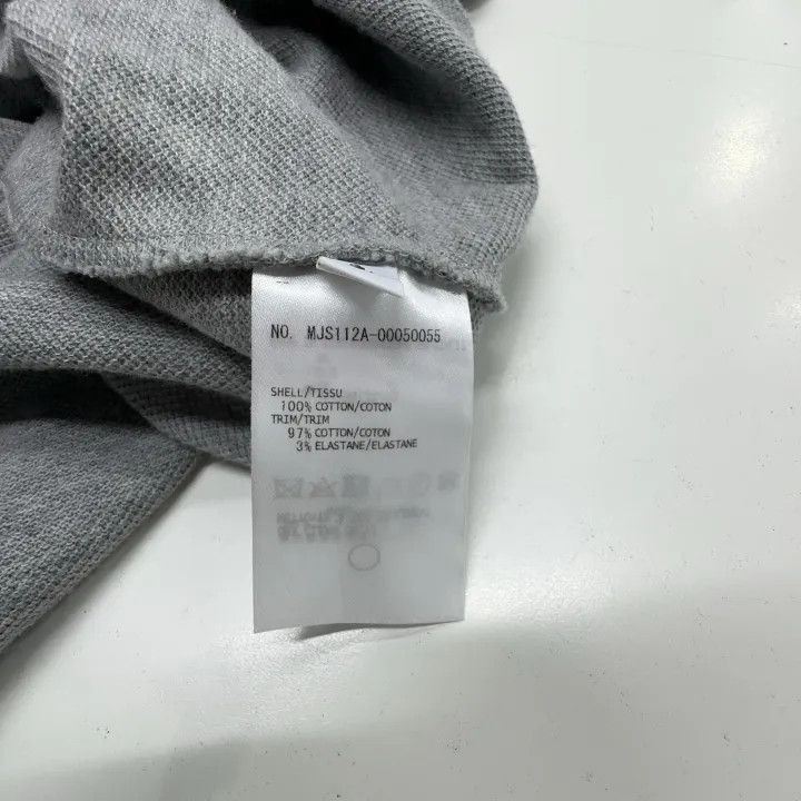 Thom Browne Thom Browne Gray Stripe Short Sleeve Polo 0079 Size US M / EU 48-50 / 2 - 5 Thumbnail