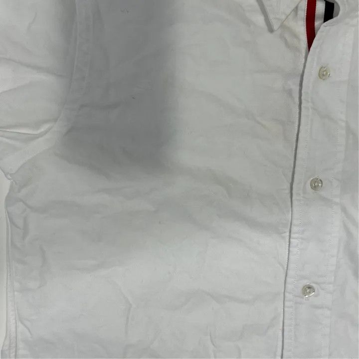 Thom Browne Thom Browne Striped Button-Down Long Sleeve Shirt 0079 Size US S / EU 44-46 / 1 - 8 Thumbnail