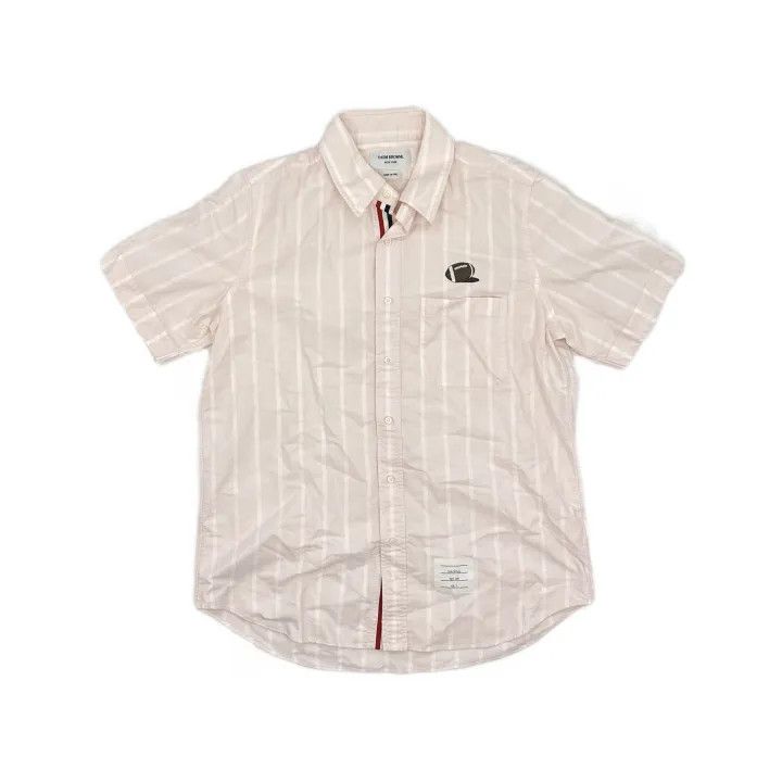 Thom Browne Thom Browne Casual Short Sleeve Shirt 0079 Size US M / EU 48-50 / 2 - 2 Thumbnail
