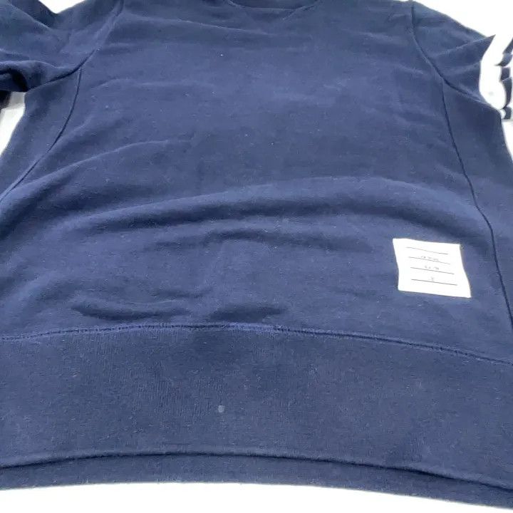Thom Browne Thom Browne Classic Navy Sweatshirt for Men 0079 Size US M / EU 48-50 / 2 - 9 Thumbnail