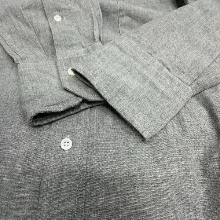 Thom Browne Thom Browne Gray Long Sleeve Shirt 0079 Size US M / EU 48-50 / 2 - 5 Thumbnail