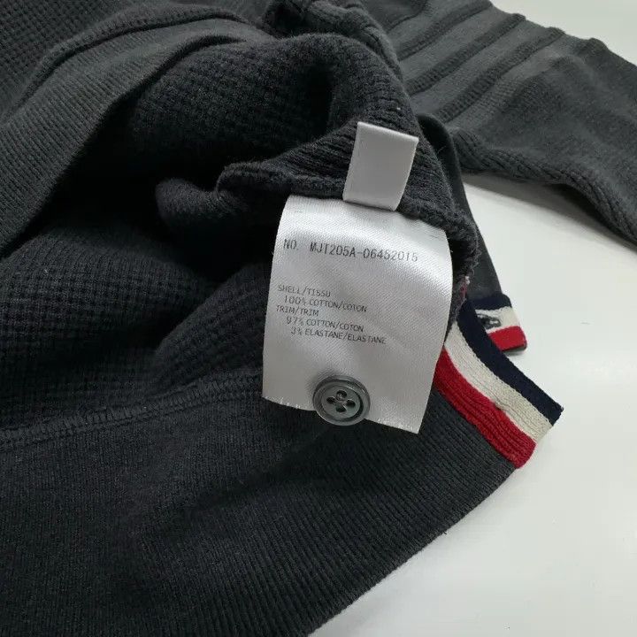 Thom Browne Thom Browne Gray Striped Sweatshirt 0079 Size US M / EU 48-50 / 2 - 5 Thumbnail
