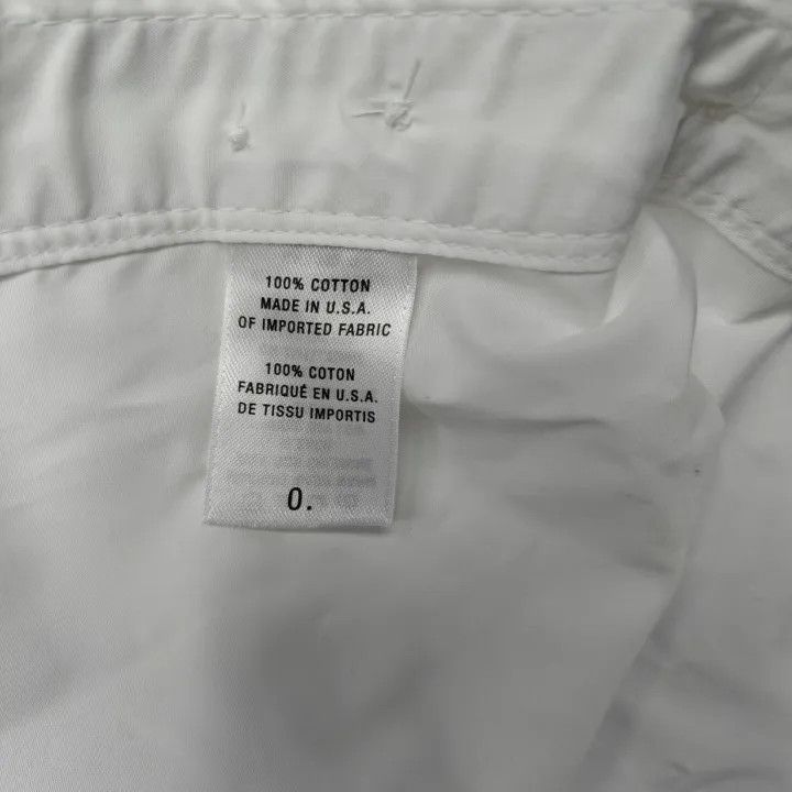 Thom Browne Thom Browne White Satin Long Sleeve Shirt 0079 Size US M / EU 48-50 / 2 - 5 Thumbnail