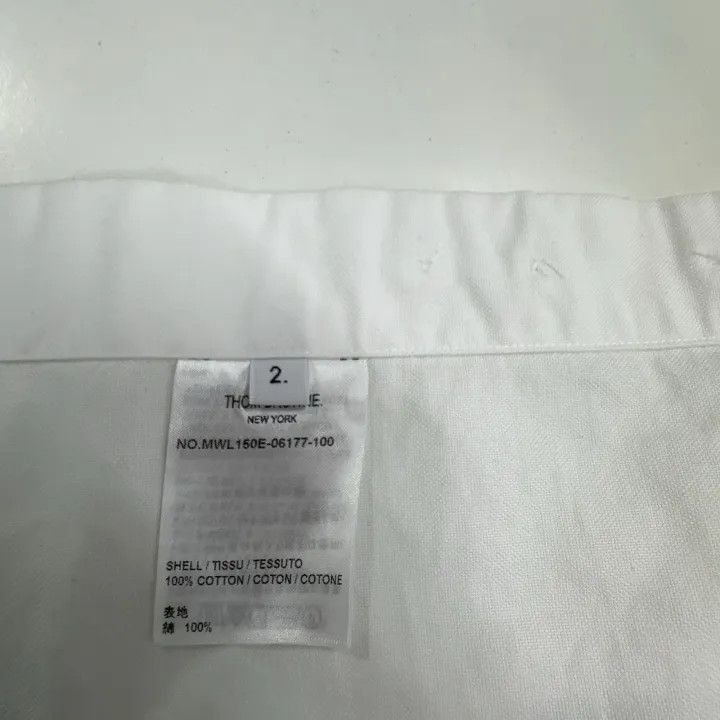 Thom Browne Thom Browne Classic Long Sleeve Oxford Shirt 0079 Size US S / EU 44-46 / 1 - 4 Thumbnail