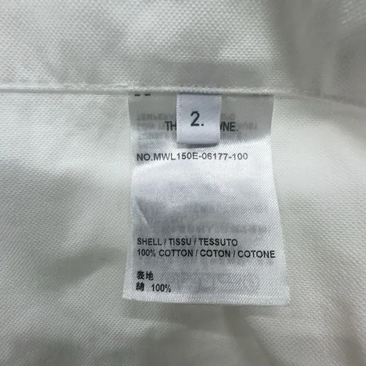 Thom Browne Thom Browne Classic Long Sleeve Oxford Shirt 0079 Size US M / EU 48-50 / 2 - 6 Thumbnail