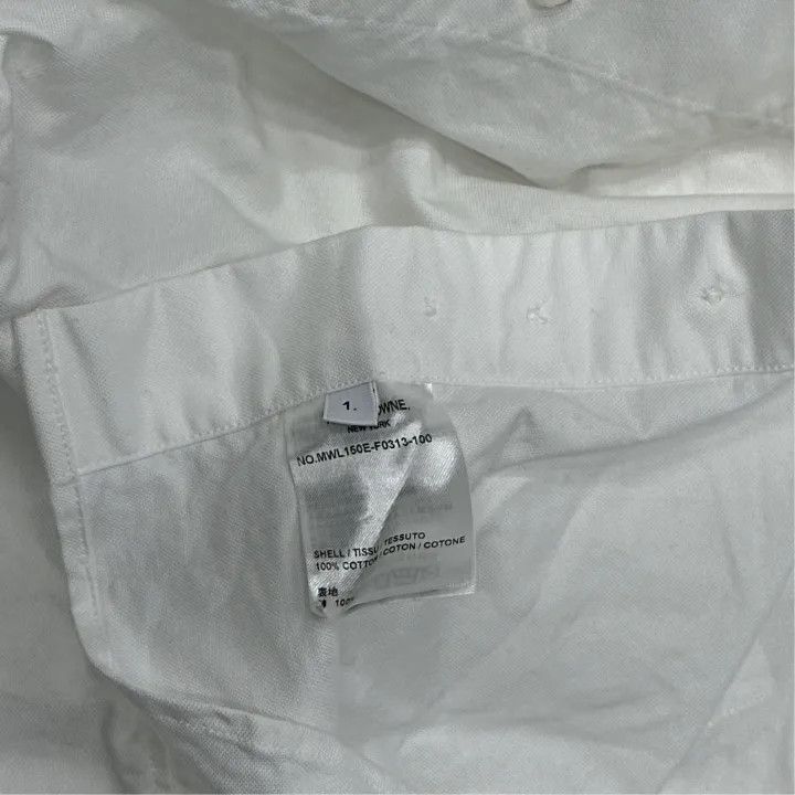 Thom Browne Thom Browne Classic Long Sleeve Oxford Shirt 0079 Size US S / EU 44-46 / 1 - 3 Thumbnail