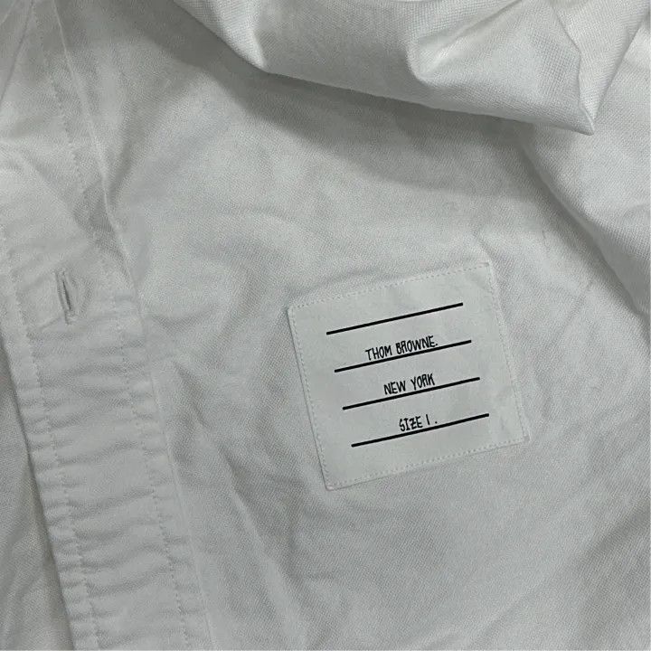 Thom Browne Thom Browne Classic Long Sleeve Oxford Shirt 0079 Size US S / EU 44-46 / 1 - 5 Thumbnail