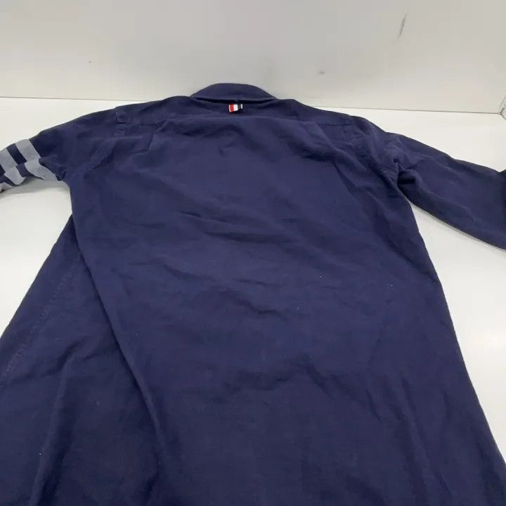 Thom Browne Thom Browne Classic Long Sleeve Button-Up Shirt 0079 Size US S / EU 44-46 / 1 - 10 Thumbnail