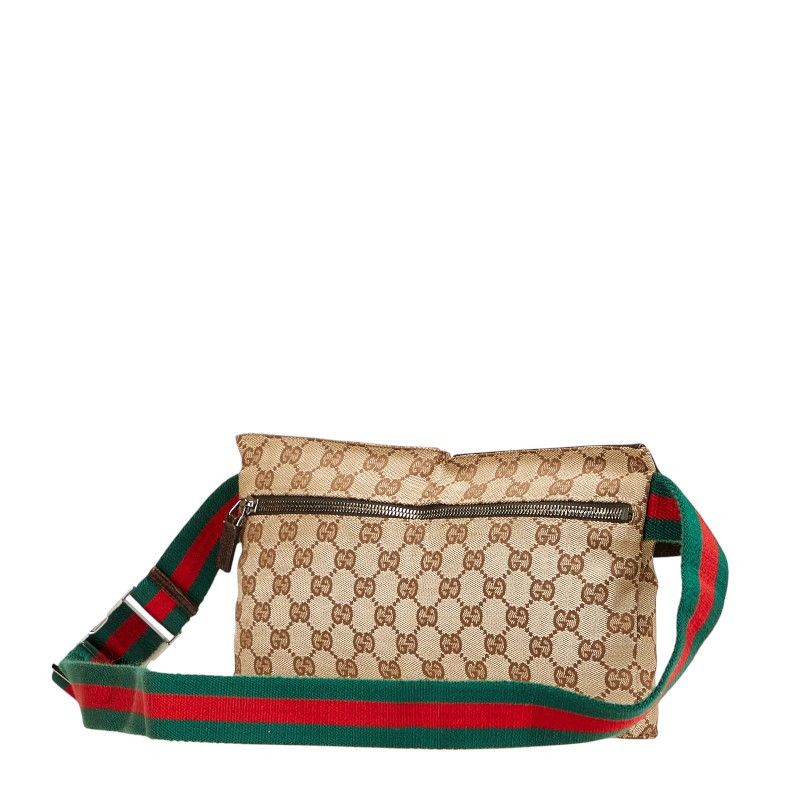 Gucci Gucci Gucci GG Canvas Body Bag Canvas Belt Bag 28566 DUTY FREE for USA Size ONE SIZE - 2 Thumbnail