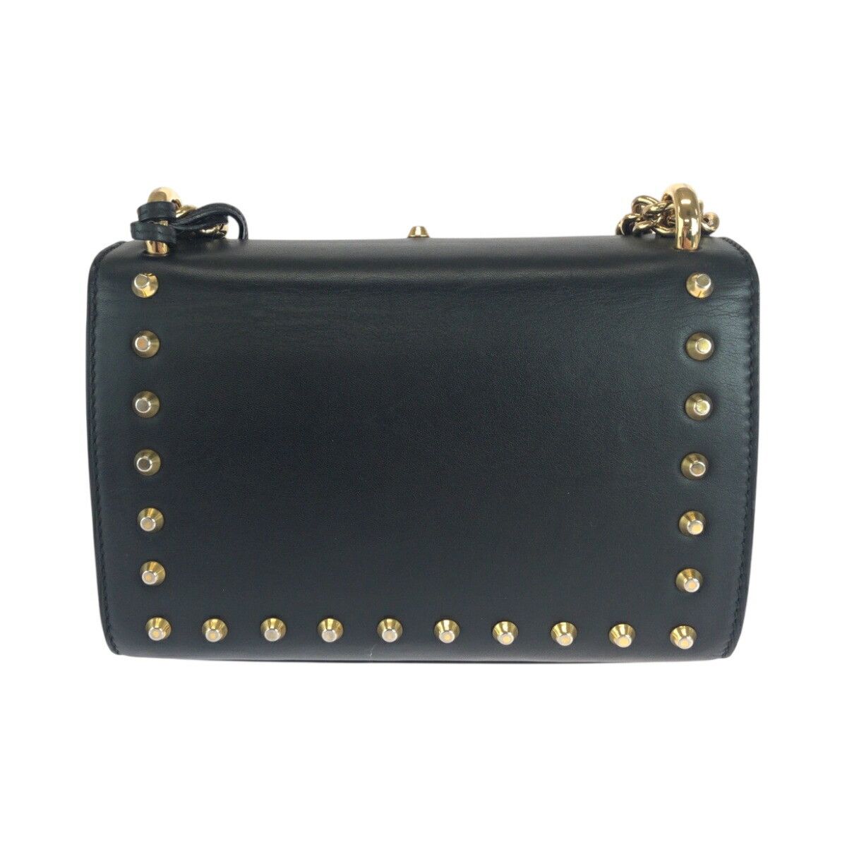 Gucci Gucci Gucci Studs Pearl Leather Chain Shoulder Bag Leather Shoulder Bag 432182 DUTY FREE for USA Size ONE SIZE - 2 Thumbnail