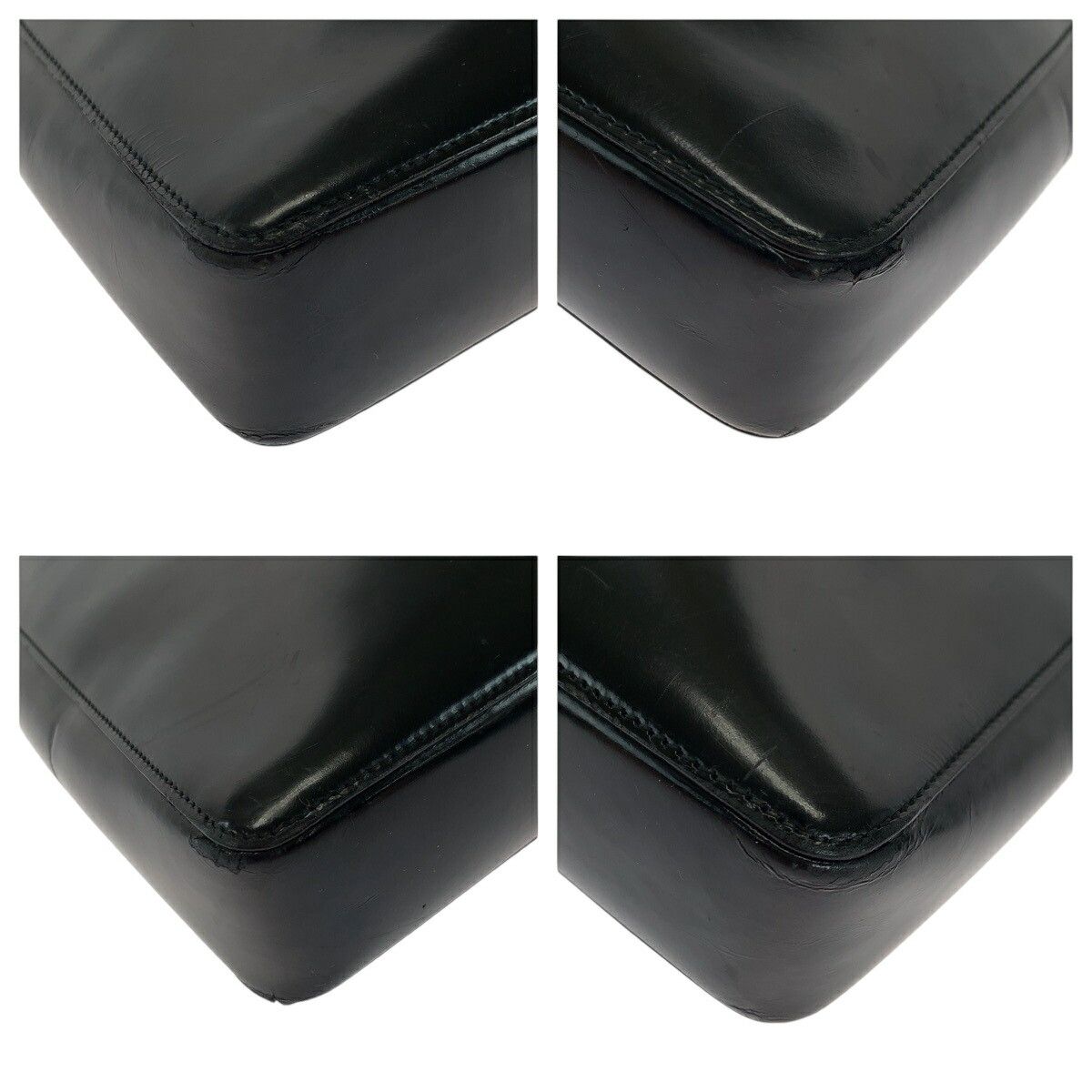 Gucci Gucci Gucci Sherry Line Patent Leather Shoulder Bag Enamel Shoulder Bag 0013246 DUTY FREE for USA Size ONE SIZE - 3 Thumbnail