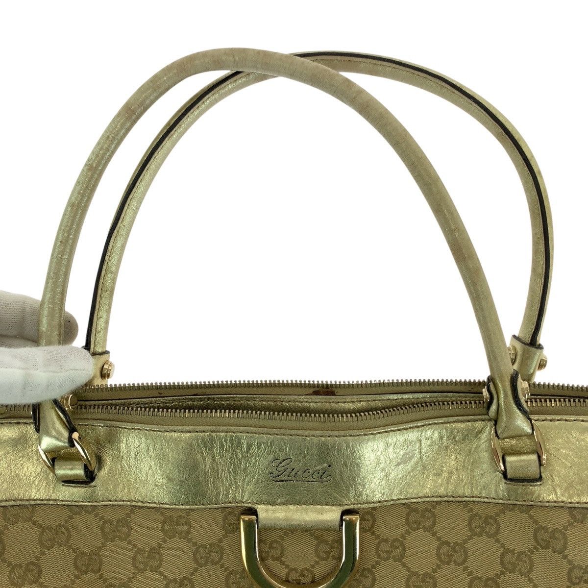 Gucci Gucci Gucci Abbey GG Canvas 2way bag Canvas Shoulder Bag 189831 DUTY FREE for USA Size ONE SIZE - 9 Thumbnail