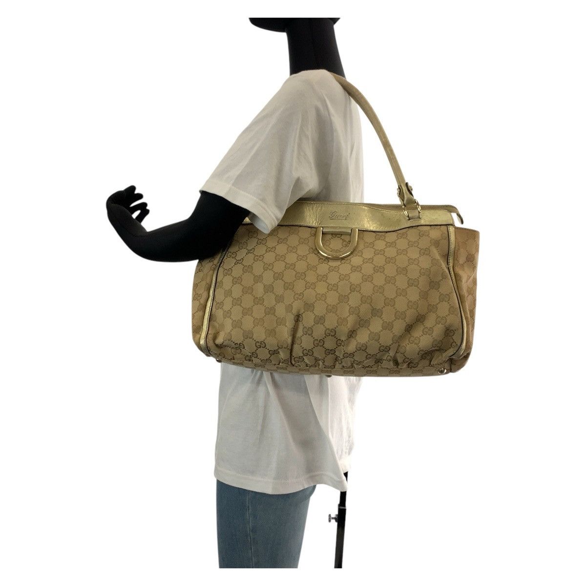 Gucci Gucci Gucci Abbey GG Canvas 2way bag Canvas Shoulder Bag 189831 DUTY FREE for USA Size ONE SIZE - 6 Thumbnail