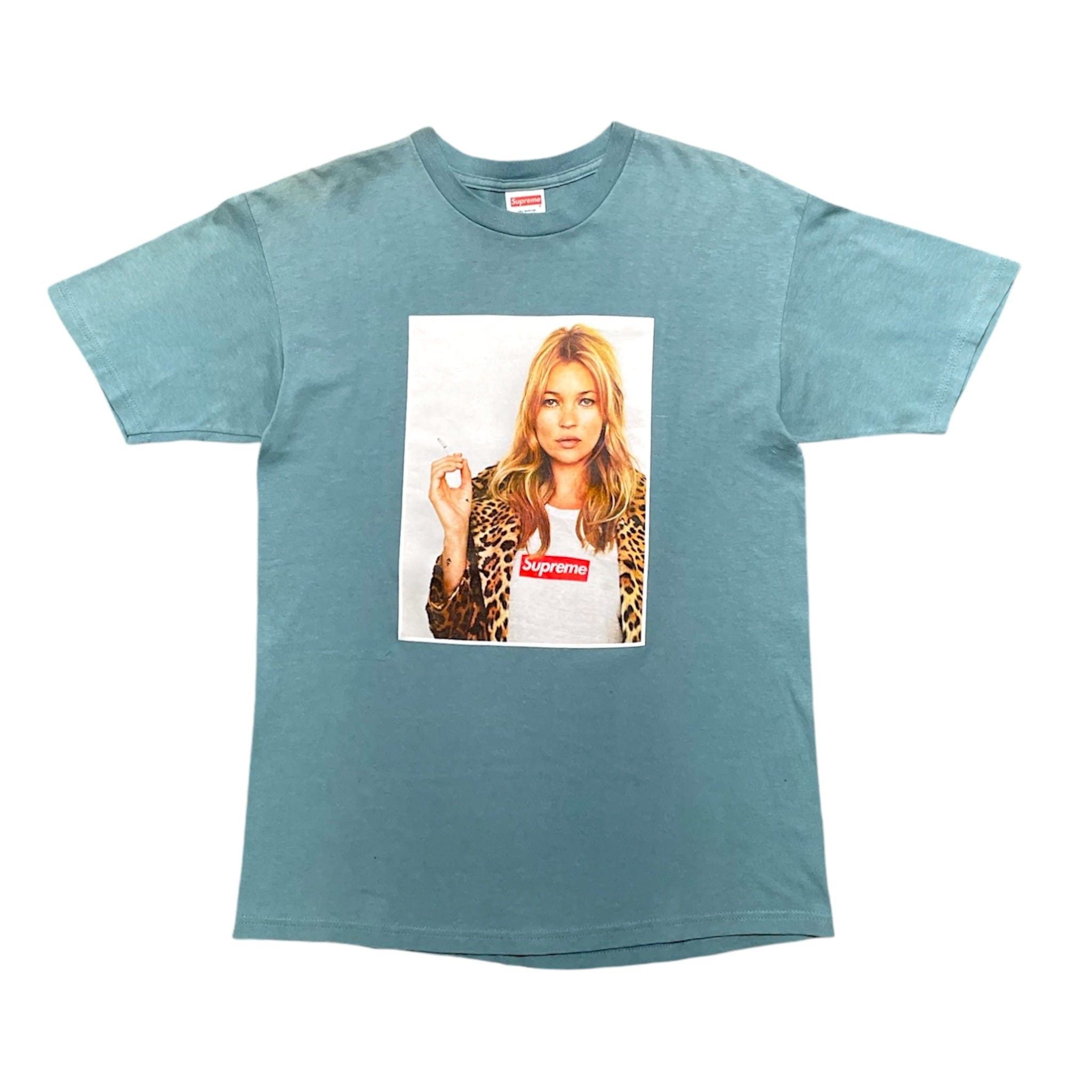 Supreme Kate Moss Short Sleeve Tee Shirt Slate Size US M / EU 48-50 / 2 - 1 Thumbnail