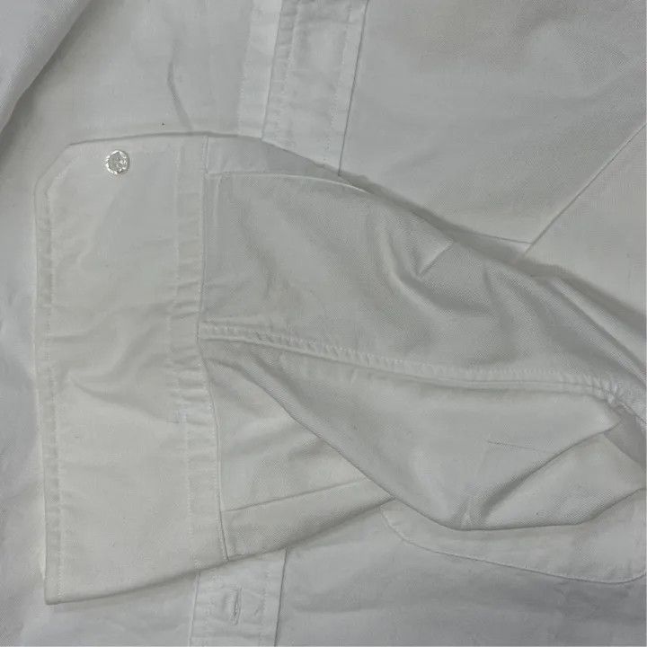 Thom Browne Thom Browne Classic White Long Sleeve Shirt 0079 Size US S / EU 44-46 / 1 - 4 Thumbnail