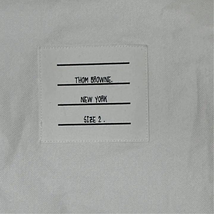 Thom Browne Thom Browne Classic White Long Sleeve Shirt 0079 Size US S / EU 44-46 / 1 - 3 Thumbnail