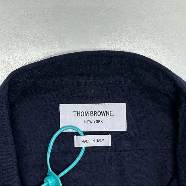 Thom Browne Thom Browne Classic Long Sleeve Shirt 0079 Size US S / EU 44-46 / 1 - 2 Thumbnail