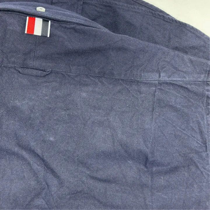 Thom Browne Thom Browne Classic Long Sleeve Shirt 0079 Size US S / EU 44-46 / 1 - 8 Thumbnail