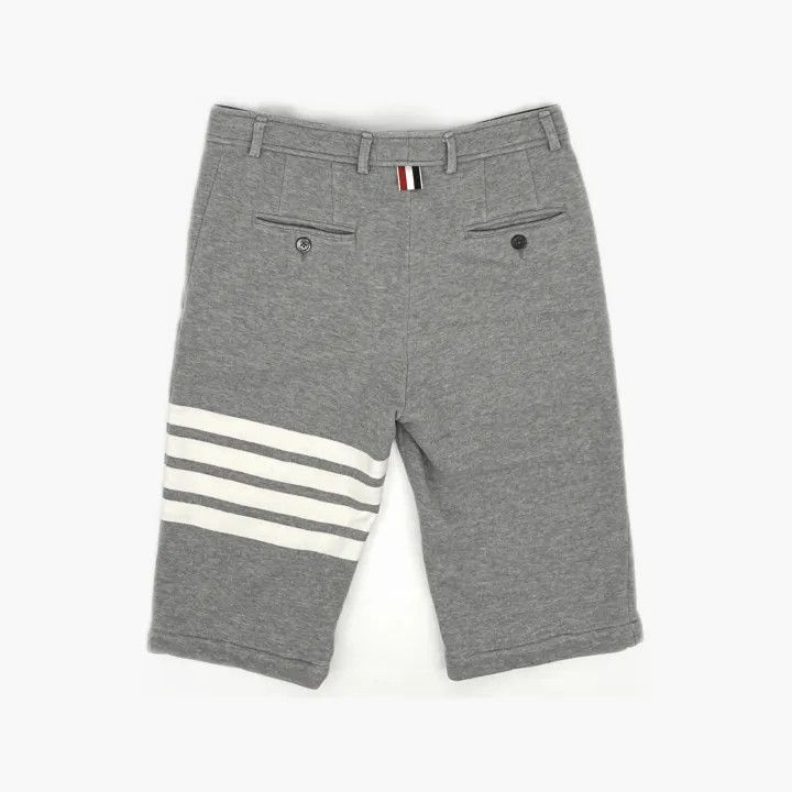 Thom Browne Thom Browne Classic Grey Cotton Casual Shorts 0079 Size US 40 / EU 56 - 3 Thumbnail