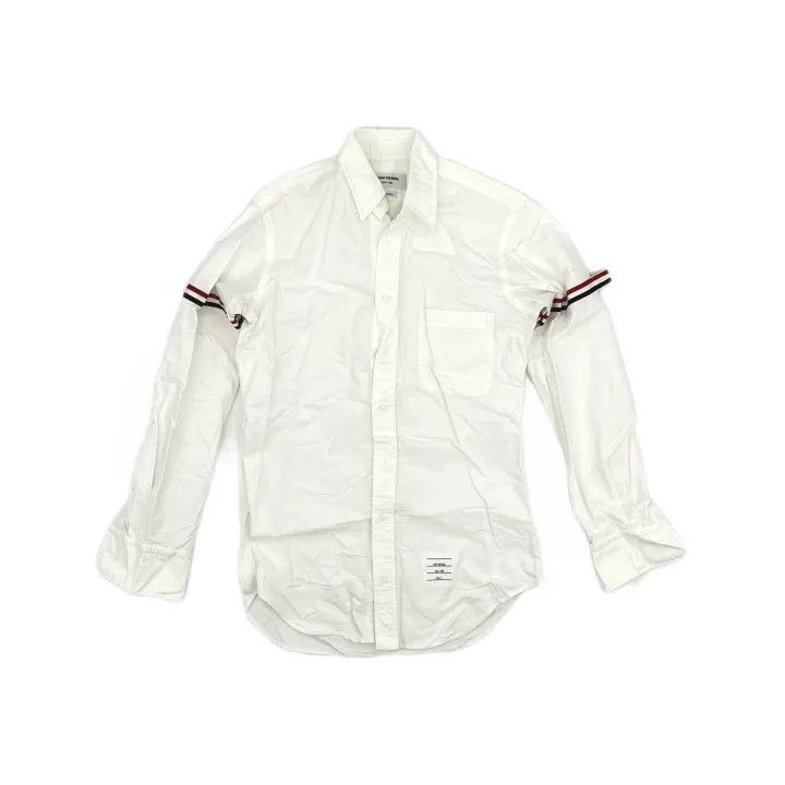 Thom Browne Thom Browne Classic Long Sleeve Oxford Shirt 0079 Size US S / EU 44-46 / 1 - 2 Thumbnail