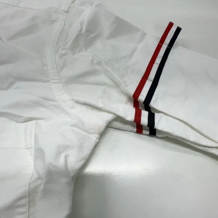 Thom Browne Thom Browne Classic Long Sleeve Oxford Shirt 0079 Size US S / EU 44-46 / 1 - 12 Thumbnail