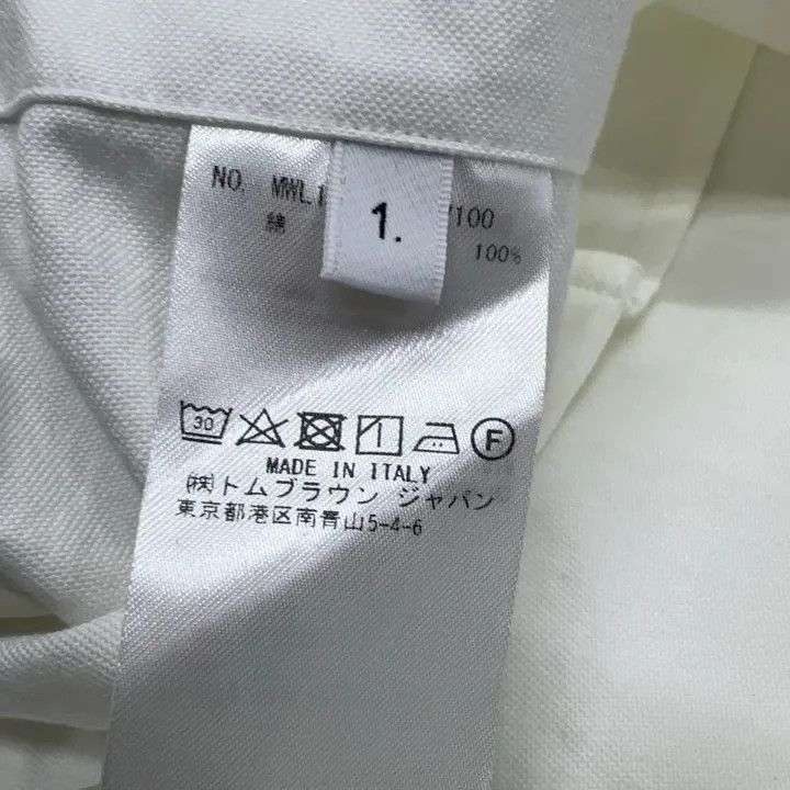 Thom Browne Thom Browne Classic Striped Long Sleeve Shirt 0079 Size US S / EU 44-46 / 1 - 4 Thumbnail