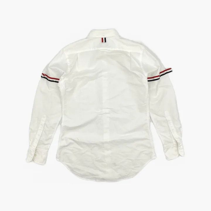 Thom Browne Thom Browne Classic Striped Long Sleeve Shirt 0079 Size US S / EU 44-46 / 1 - 3 Thumbnail