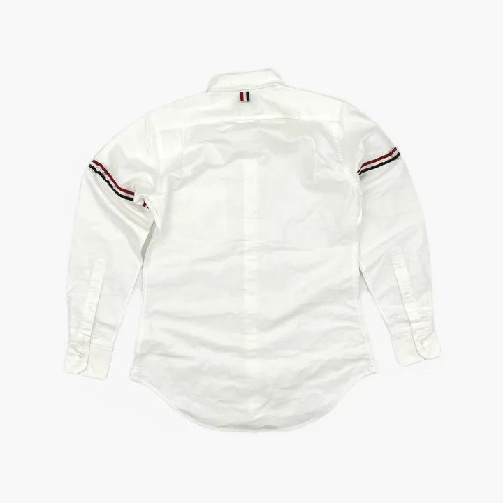 Thom Browne Thom Browne Classic Long Sleeve Oxford Shirt 0079 Size US S / EU 44-46 / 1 - 3 Thumbnail