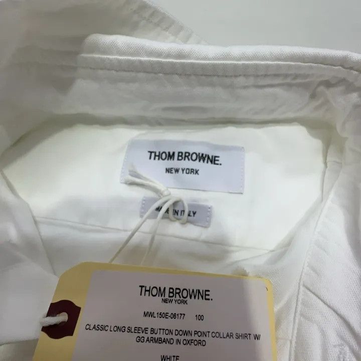 Thom Browne Thom Browne Classic Long Sleeve Oxford Shirt 0079 Size US S / EU 44-46 / 1 - 6 Thumbnail