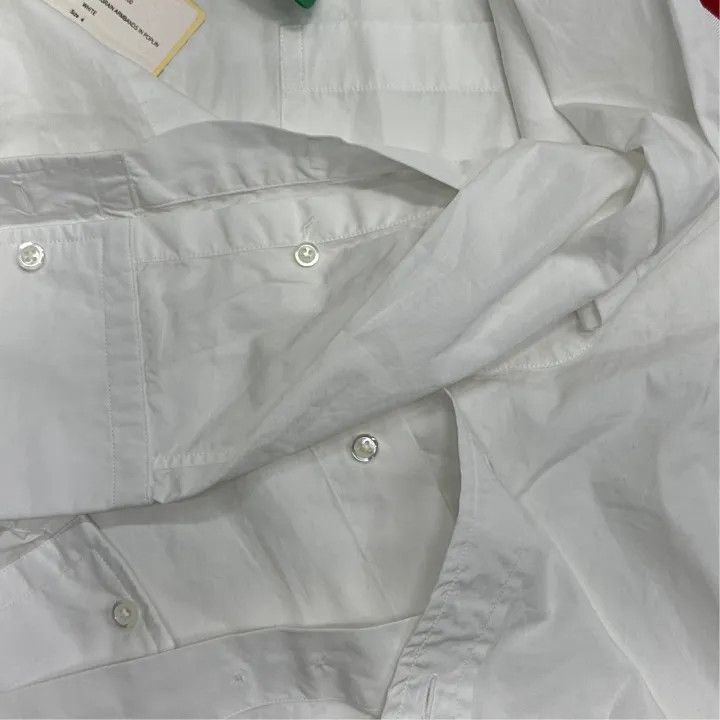 Thom Browne Thom Browne Classic Striped Long Sleeve Shirt 0079 Size US S / EU 44-46 / 1 - 5 Thumbnail