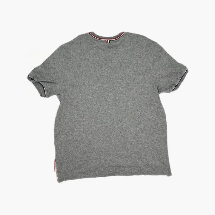 Thom Browne Thom Browne Gray Short Sleeve T-Shirt 0079 Size US S / EU 44-46 / 1 - 3 Thumbnail