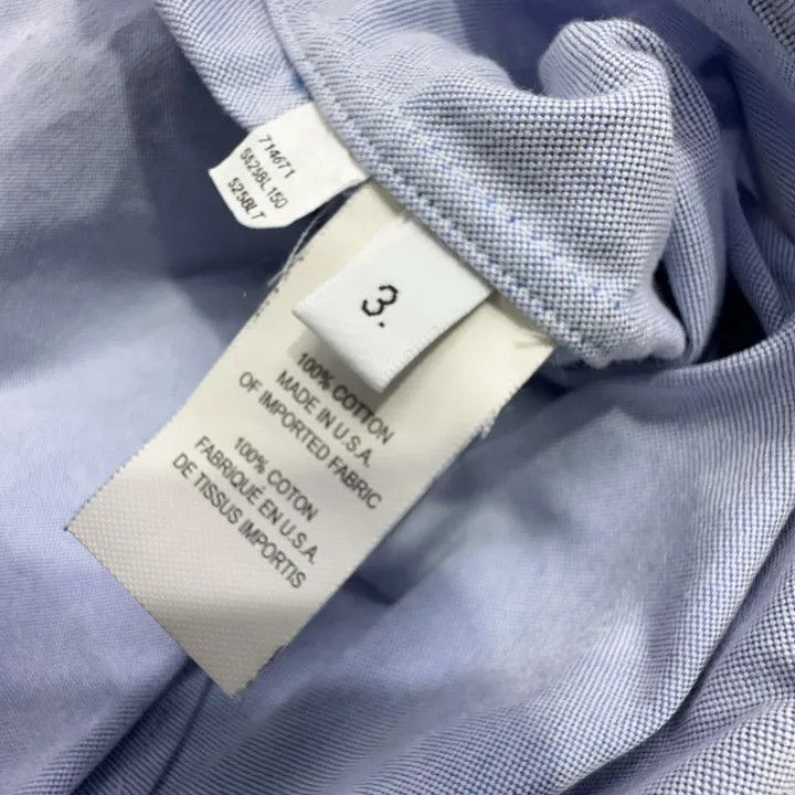 Thom Browne Thom Browne Casual Solid Button-Up Shirt 0079 Size US M / EU 48-50 / 2 - 4 Thumbnail