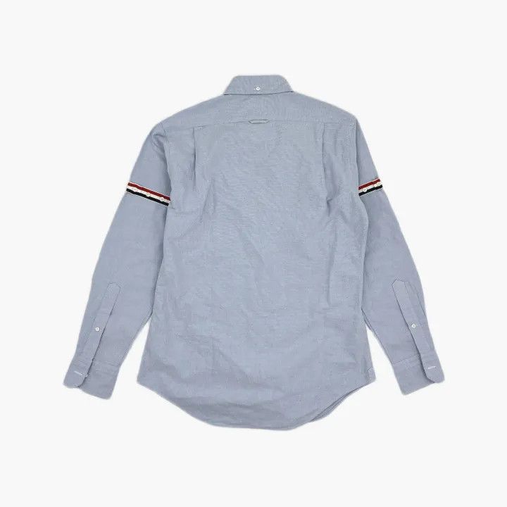 Thom Browne Thom Browne Casual Solid Button-Up Shirt 0079 Size US M / EU 48-50 / 2 - 3 Thumbnail