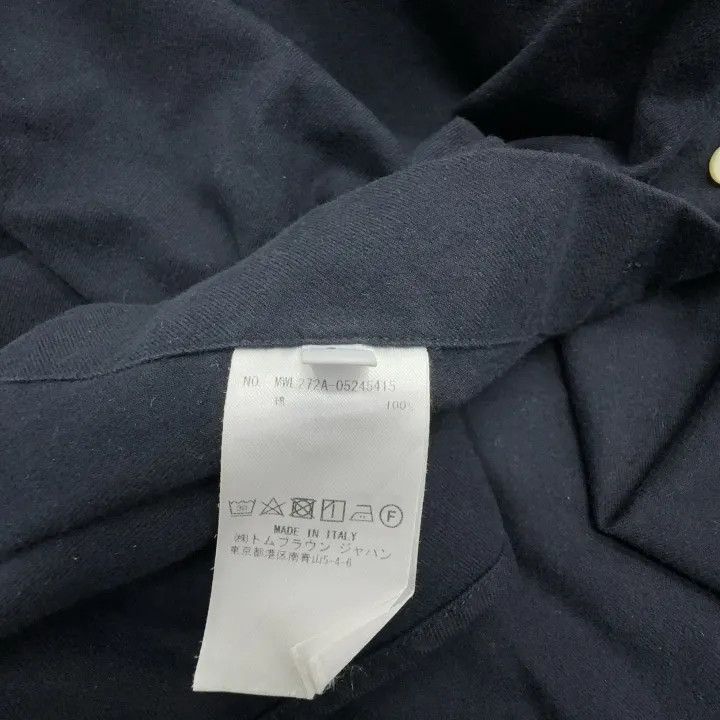Thom Browne Thom Browne Classic Striped Long Sleeve Shirt 0079 Size US L / EU 52-54 / 3 - 5 Thumbnail
