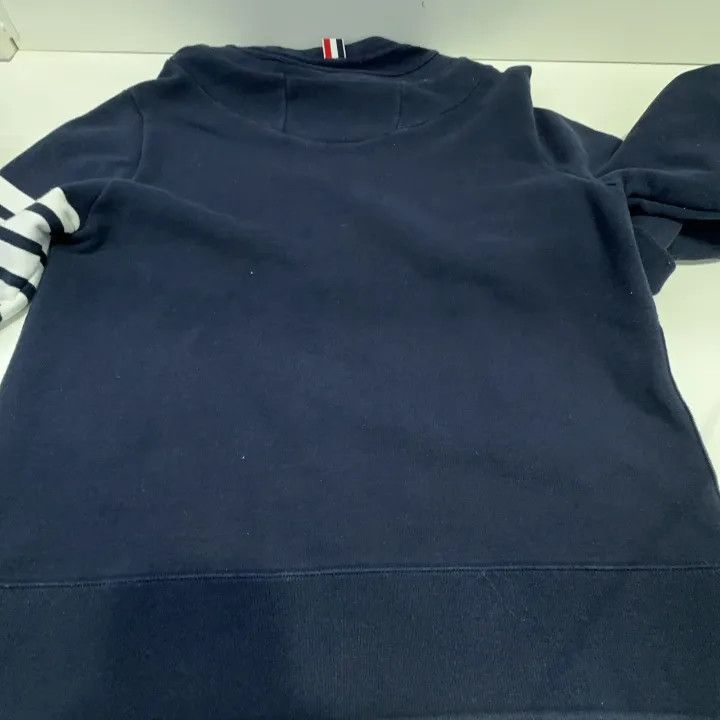 Thom Browne Thom Browne Casual Fashion Solid Color Hoodie 0079 Size US M / EU 48-50 / 2 - 11 Thumbnail
