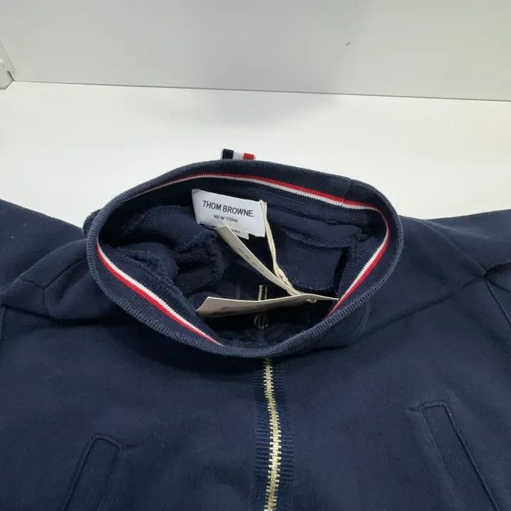 Thom Browne Thom Browne Casual Fashion Solid Color Hoodie 0079 Size US M / EU 48-50 / 2 - 7 Thumbnail