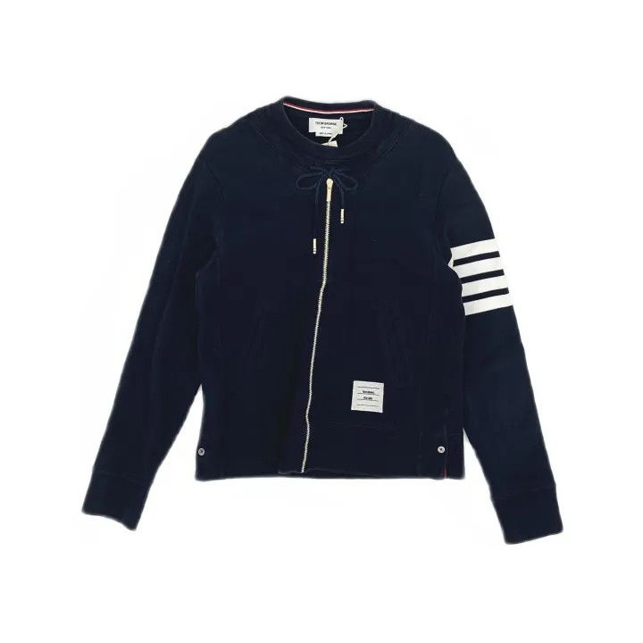 Thom Browne Thom Browne Casual Fashion Solid Color Hoodie 0079 Size US M / EU 48-50 / 2 - 2 Thumbnail
