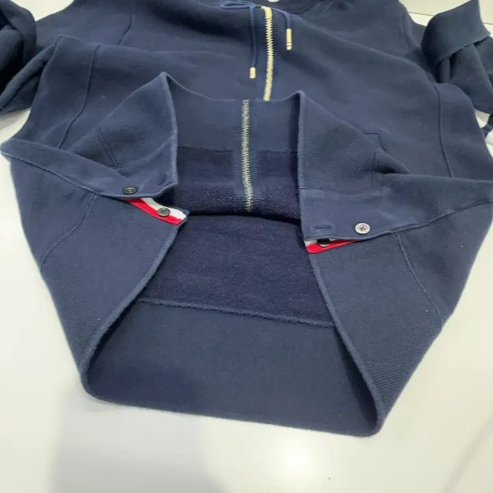Thom Browne Thom Browne Casual Fashion Solid Color Hoodie 0079 Size US M / EU 48-50 / 2 - 10 Thumbnail